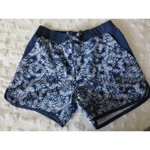 Columbia Girl's Shorts size Medium 10-12 Blue Summer Splash